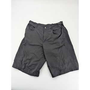 Novara Mens Large Cycling‎ Shorts Stretch Black Nylon Mountain Biking